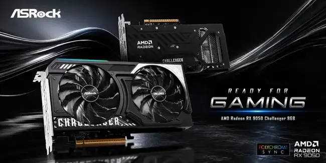 ASRock Radeon RX 9050 Challenger 8GB
