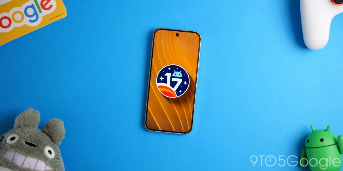 Логото на Android 17