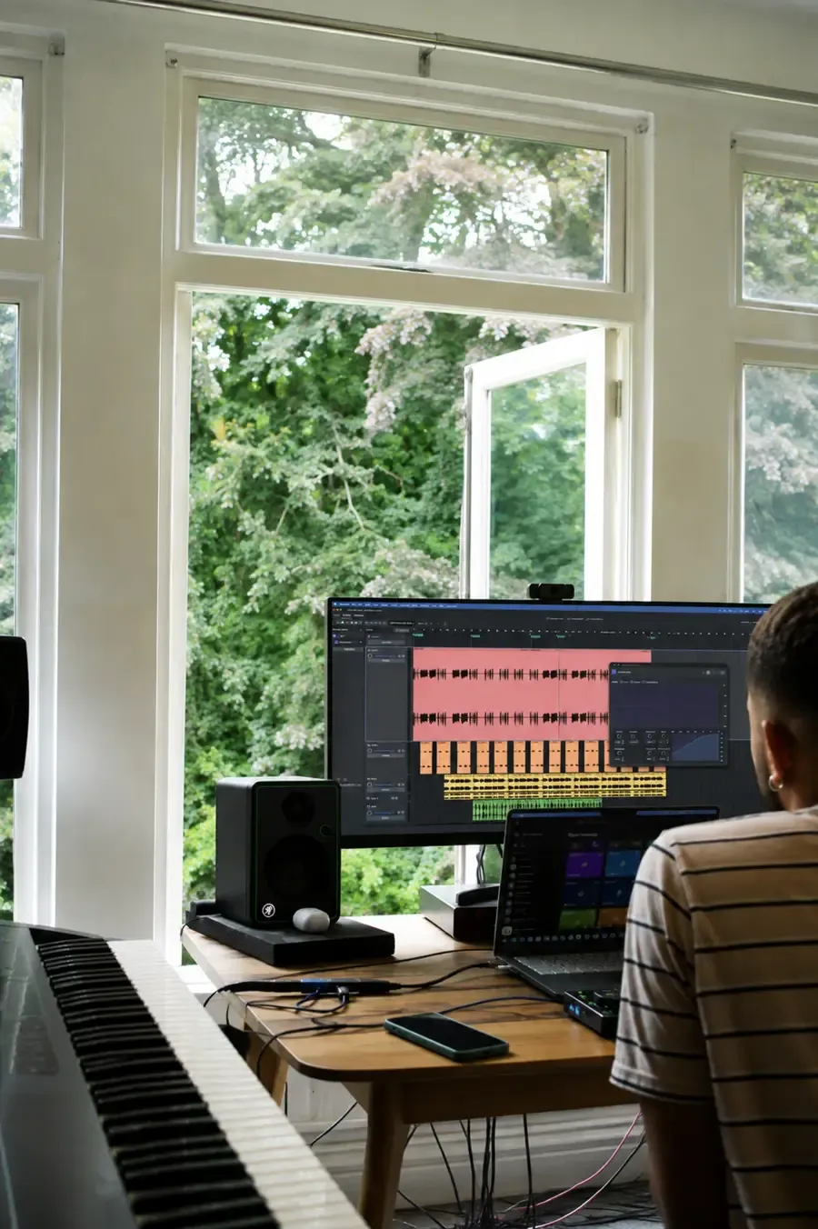 Работа с музикален проект в новия интерфейс на Audacity 4