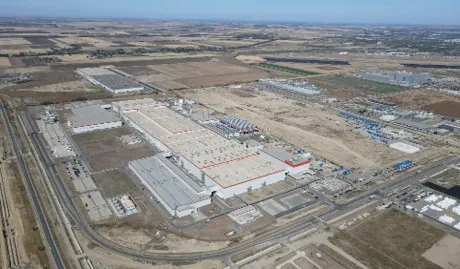 Заводът на CATL за батерийни клетки в Дебрецен, Унгария