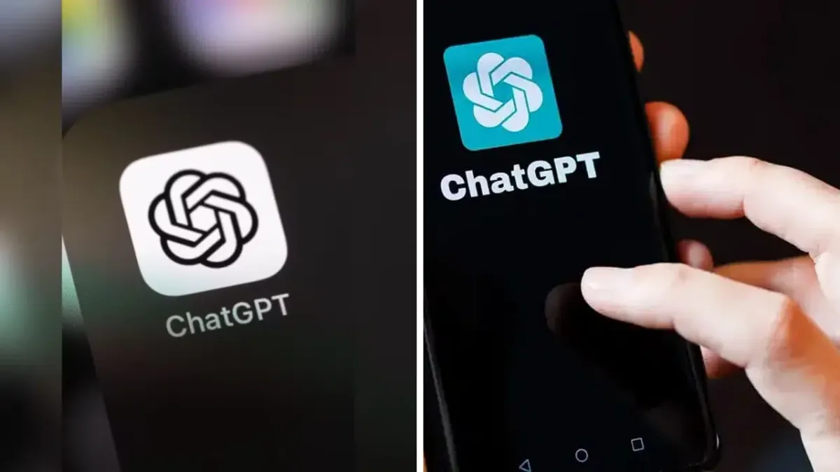 Съобщение за недостъпен ChatGPT по време на срива