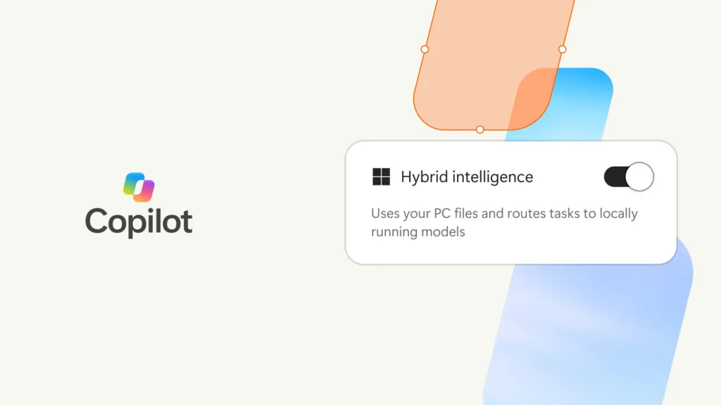 Copilot с хибридна интелигентност във Windows 11