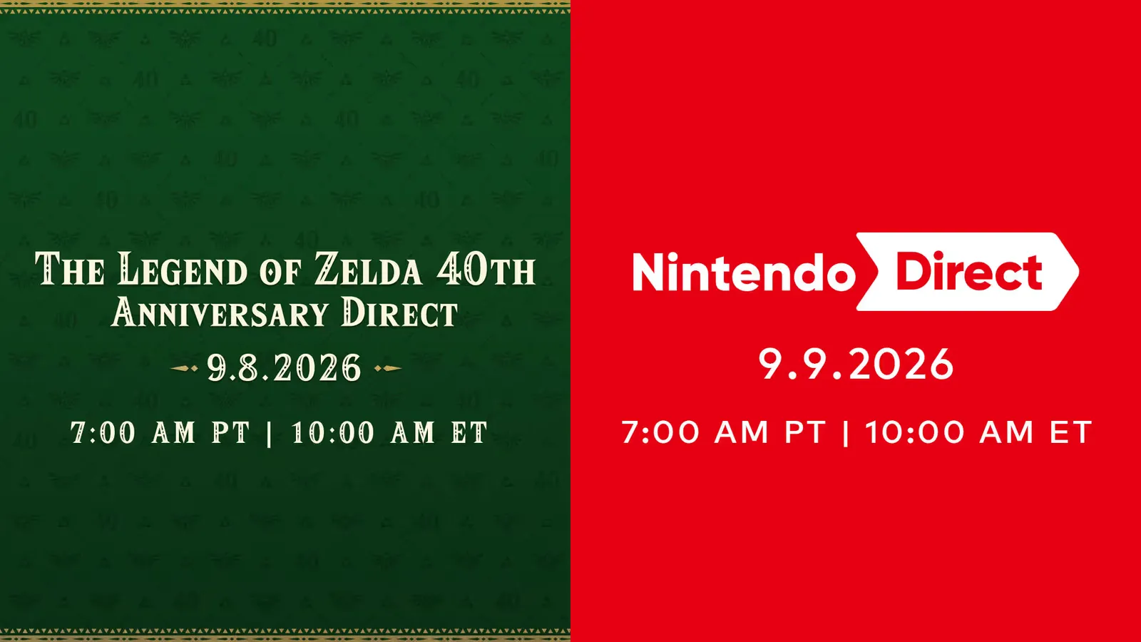 Две Nintendo Direct другата седмица, едното за Zelda
