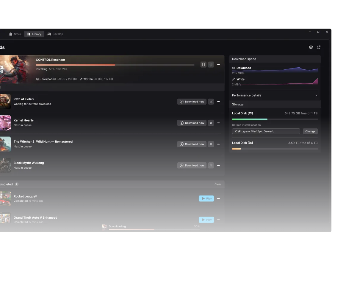 Download manager с живи скорости на свалянето