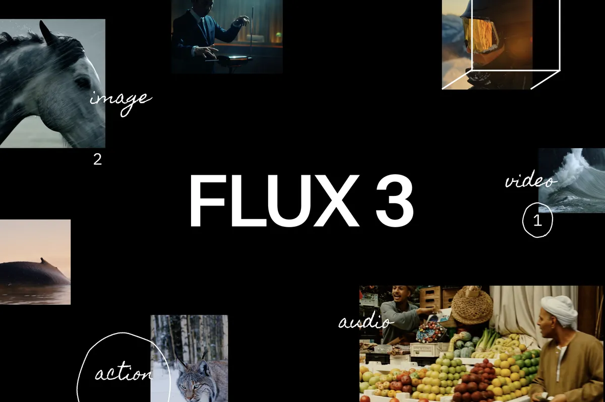 Примерни кадри, генерирани с FLUX 3