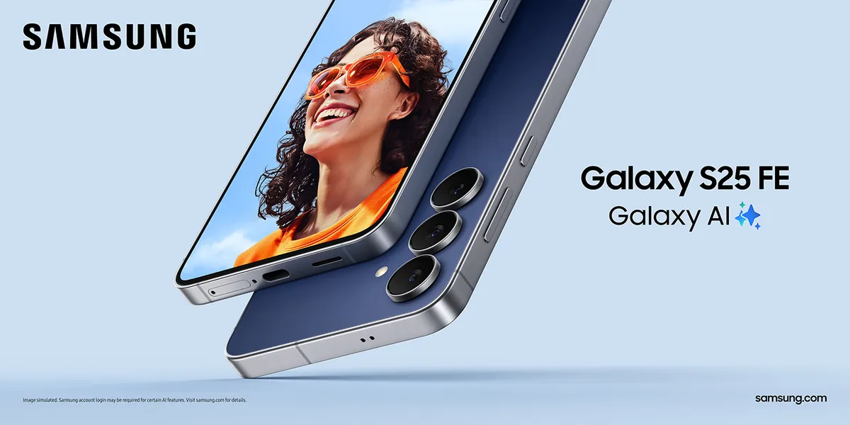 Официален кадър на Galaxy S25 FE — предшественикът, с който се сравнява S26 FE
