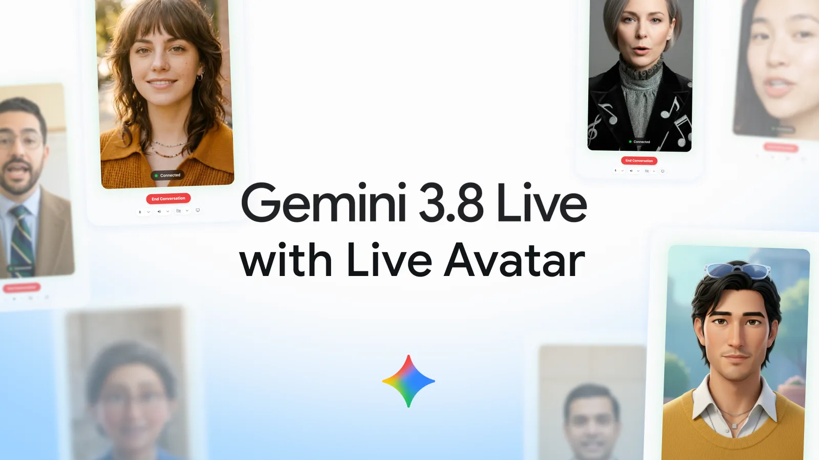 Gemini 3.8 Live: аватар, който говори с вас на живо