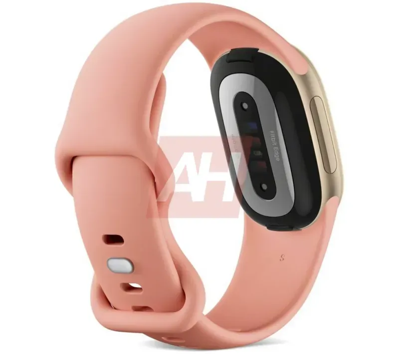 Изтекъл рендер на Fitbit Edge с извития екран