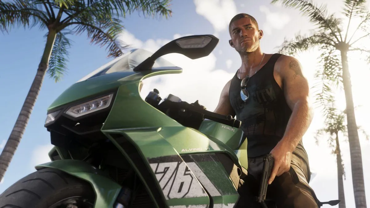 Джейсън Дювал в официална снимка от GTA 6