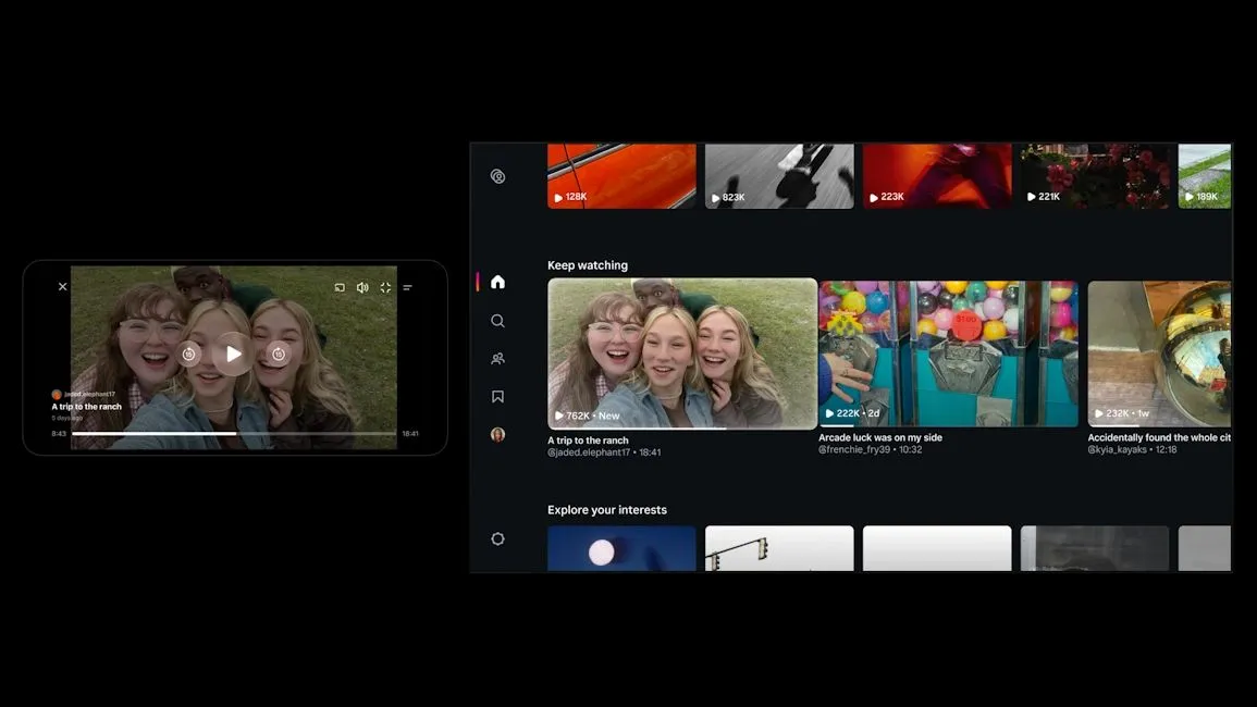 Instagram Features на телефон и на телевизор
