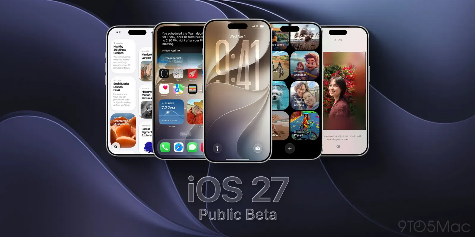 Публична бета 6 на iOS 27, macOS 27 и tvOS 27