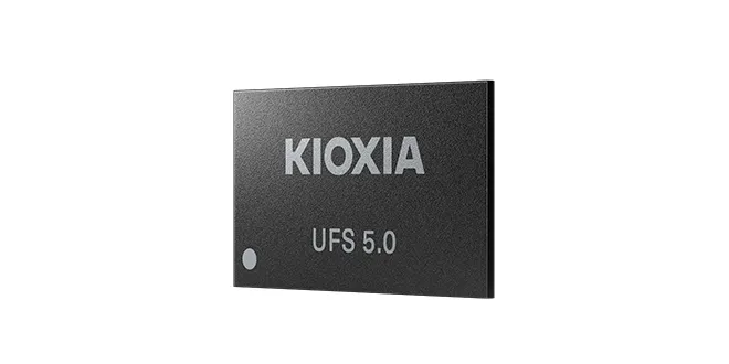 Чип памет Kioxia UFS 5.0 в BGA корпус