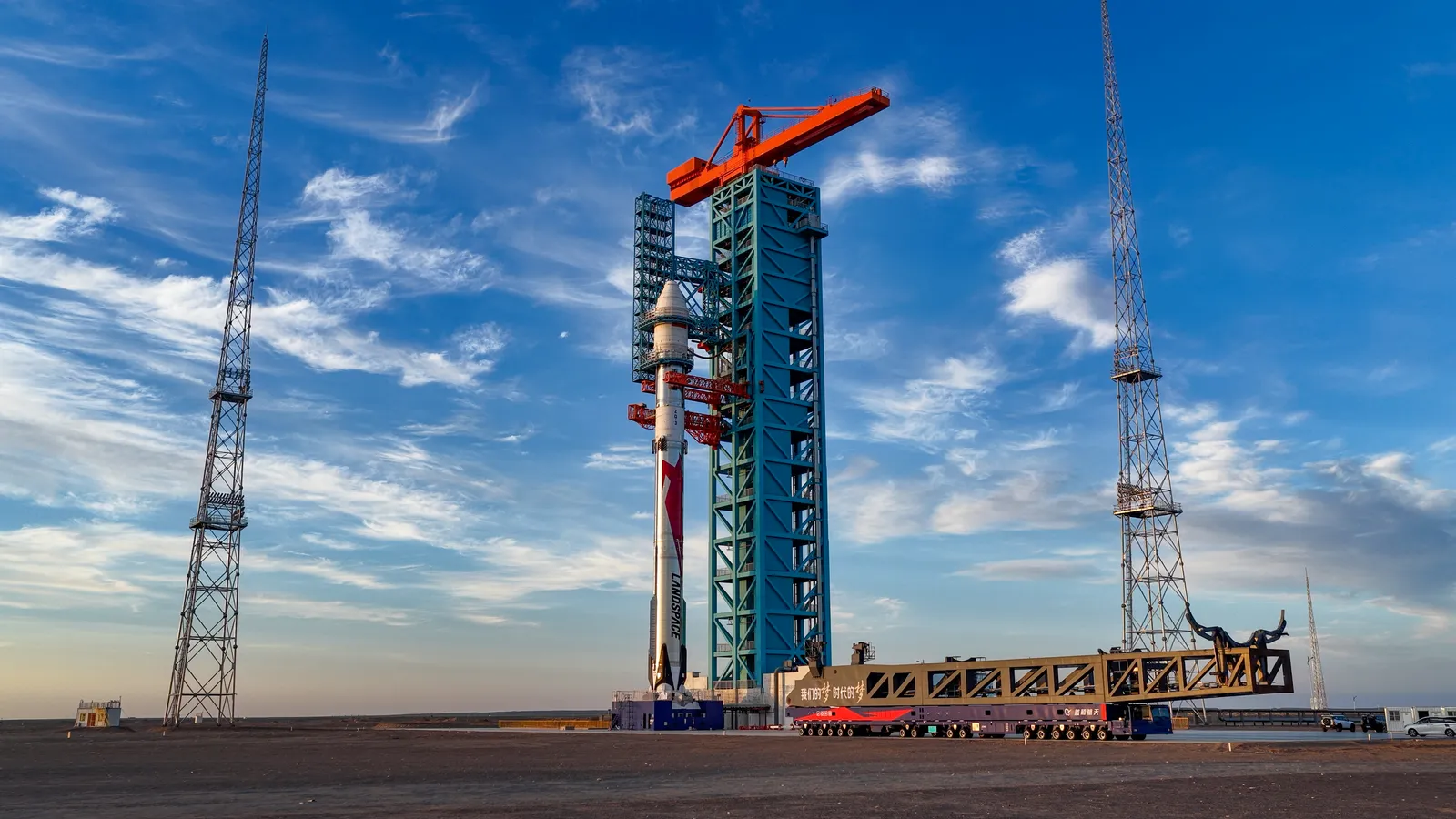 Landspace приземи ускорителя на Zhuque-3