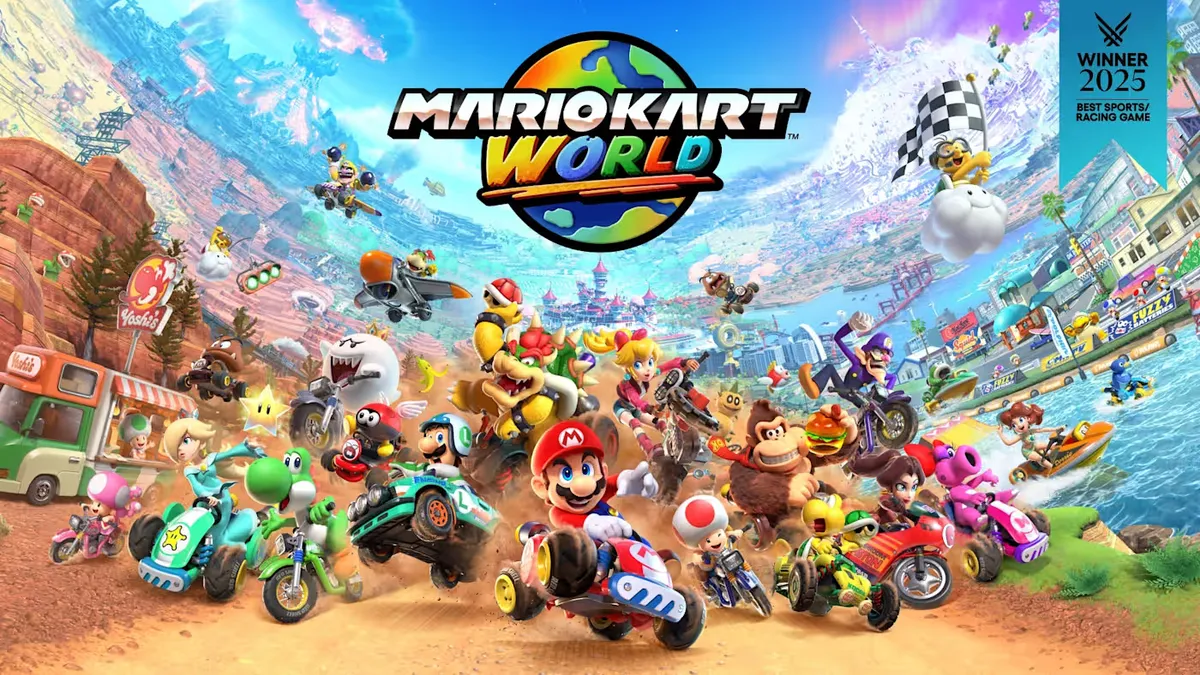 Mario Kart World — най-продаваната игра за Switch 2
