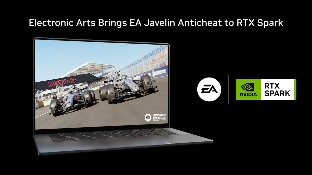 Обновление на EA SPORTS F1 25 за RTX Spark