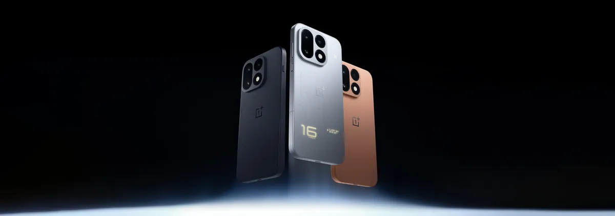 OnePlus 16 в трите си цвята