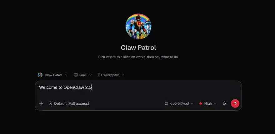 Преработеният браузърен интерфейс на OpenClaw 2.0