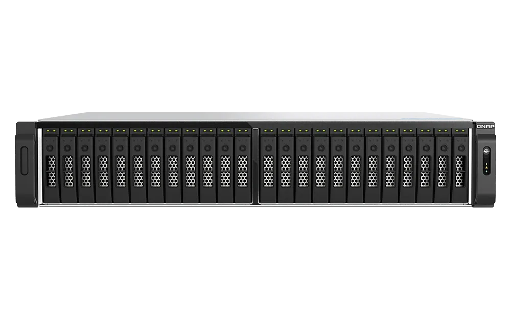 Възелът QSN-7530 с 30 отделения за 2,5-инчови дискове