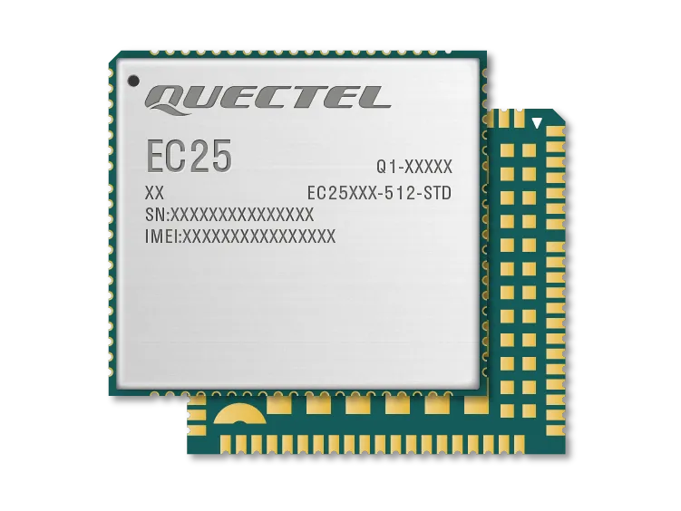 Quectel EC25 — един от модулите, при които интерфейсът е отворен