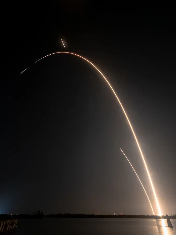 Falcon 9 излита от Кейп Канаверал в нощта на 15 август