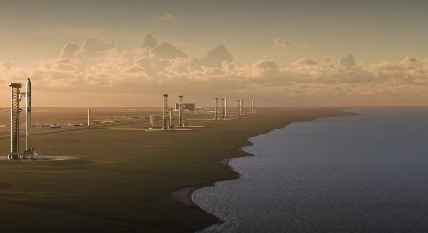 SpaceX строи най-големия космодрум в Луизиана