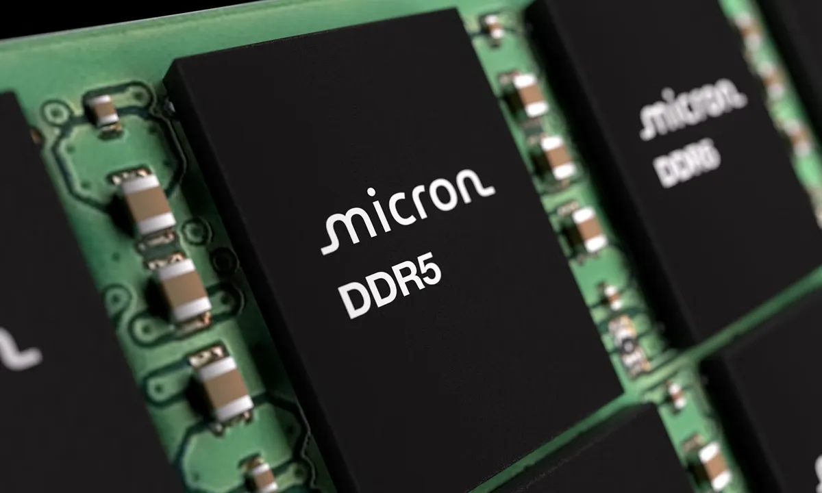 Модули Micron DDR5 — същата памет, за която се борят и AI сървърите
