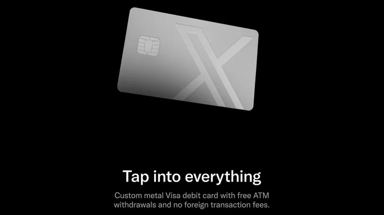 Металната дебитна карта X Card на Visa