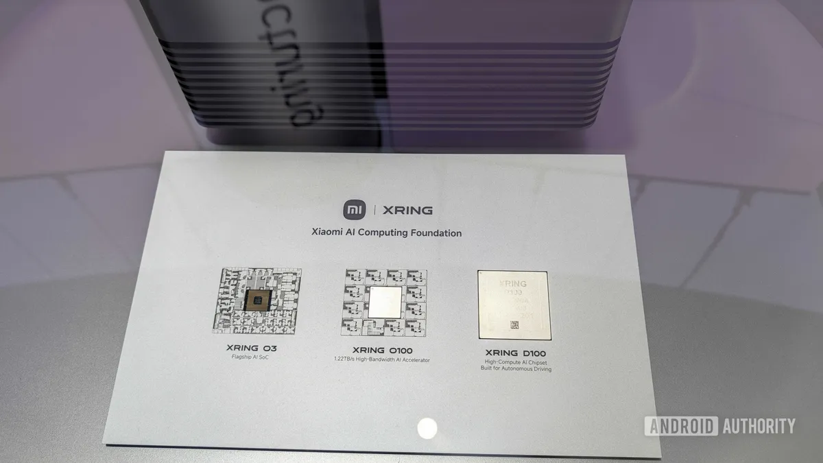 Xiaomi показа цялото семейство XRing чипове на щанда си в Берлин